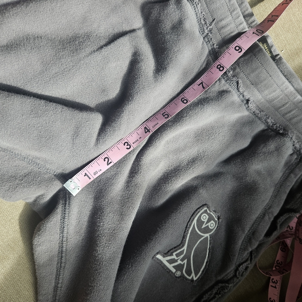 OVO Owl Gray Joggers SweatPants Size SMALL - Picture 14 of 14